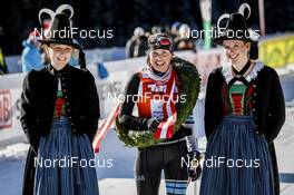 22.01.2017, Lienz, Austria (AUT): Aurelie Dabudyk (FRA) - FIS Marathon Cup Dolomitenlauf, Lienz (AUT). www.nordicfocus.com. © Bragotto/NordicFocus. Every downloaded picture is fee-liable.