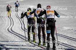 21.01.2017, Lienz, Austria (AUT): Damien Tarantola (FRA), (l-r)  - FIS Marathon Cup Dolomitenlauf, Lienz (AUT). www.nordicfocus.com. © Bragotto/NordicFocus. Every downloaded picture is fee-liable.