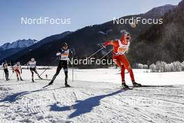 22.01.2017, Lienz, Austria (AUT): Loic Guigonnet (FRA), Candide Pralong (FRA), (l-r)  - FIS Marathon Cup Dolomitenlauf, Lienz (AUT). www.nordicfocus.com. © Bragotto/NordicFocus. Every downloaded picture is fee-liable.