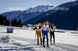 21.01.2017, Lienz, Austria (AUT): Michael Kirchler (AUT), Thomas Steurer (AUT), (l-r)  - FIS Marathon Cup Dolomitenlauf, Lienz (AUT). www.nordicfocus.com. © Bragotto/NordicFocus. Every downloaded picture is fee-liable.