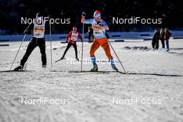 22.01.2017, Lienz, Austria (AUT): Tatjana Manniima (EST), (l-r)  - FIS Marathon Cup Dolomitenlauf, Lienz (AUT). www.nordicfocus.com. © Bragotto/NordicFocus. Every downloaded picture is fee-liable.