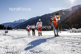 21.01.2017, Lienz, Austria (AUT): Group of athletes  - FIS Marathon Cup Dolomitenlauf, Lienz (AUT). www.nordicfocus.com. © Bragotto/NordicFocus. Every downloaded picture is fee-liable.