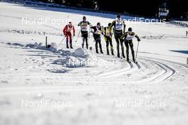 21.01.2017, Lienz, Austria (AUT): Thomas Freimuth (GER), Damien Tarantola (FRA), (l-r)  - FIS Marathon Cup Dolomitenlauf, Lienz (AUT). www.nordicfocus.com. © Bragotto/NordicFocus. Every downloaded picture is fee-liable.