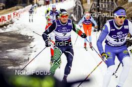 29.01.2017, Molina di Fiemme, Italy (ITA): Stanislav Rezac (CZE), Florian Rohde (GER), (l-r)  - Ski Classics and FIS Marathon Cup Marcialonga, Molina di Fiemme (ITA). www.nordicfocus.com. © Bragotto/NordicFocus. Every downloaded picture is fee-liable.
