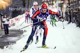 29.01.2017, Molina di Fiemme, Italy (ITA): Anders Aukland (NOR), (l-r)  - Ski Classics and FIS Marathon Cup Marcialonga, Molina di Fiemme (ITA). www.nordicfocus.com. © Bragotto/NordicFocus. Every downloaded picture is fee-liable.
