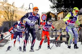29.01.2017, Molina di Fiemme, Italy (ITA): Simen Engebretsen Nordli (NOR), (l-r)  - Ski Classics and FIS Marathon Cup Marcialonga, Molina di Fiemme (ITA). www.nordicfocus.com. © Bragotto/NordicFocus. Every downloaded picture is fee-liable.