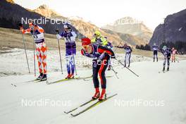 29.01.2017, Molina di Fiemme, Italy (ITA): Mats Haakon Breda (NOR), Oeyvind Moen Fjeld (NOR), (l-r)  - Ski Classics and FIS Marathon Cup Marcialonga, Molina di Fiemme (ITA). www.nordicfocus.com. © Bragotto/NordicFocus. Every downloaded picture is fee-liable.