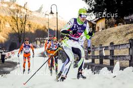 29.01.2017, Molina di Fiemme, Italy (ITA): Anders Moelmen Hoest (NOR), (l-r)  - Ski Classics and FIS Marathon Cup Marcialonga, Molina di Fiemme (ITA). www.nordicfocus.com. © Bragotto/NordicFocus. Every downloaded picture is fee-liable.