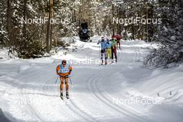 11.02.2017, Cortina-Toblach, Italy (ITA): Group of athletes - Ski Classics, Cortina-Toblach (ITA). www.nordicfocus.com. © Bragotto/NordicFocus. Every downloaded picture is fee-liable.