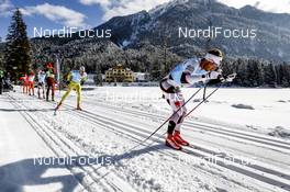 11.02.2017, Cortina-Toblach, Italy (ITA): Oystein Pettersen (NOR), Snorri Einarsson (ISL), (l-r)  - Ski Classics, Cortina-Toblach (ITA). www.nordicfocus.com. © Bragotto/NordicFocus. Every downloaded picture is fee-liable.