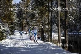 11.02.2017, Cortina-Toblach, Italy (ITA): Florian Rohde (GER), (l-r)  - Ski Classics, Cortina-Toblach (ITA). www.nordicfocus.com. © Bragotto/NordicFocus. Every downloaded picture is fee-liable.