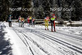 11.02.2017, Cortina-Toblach, Italy (ITA): Norgren Britta Johansson (SWE), Katerina Smutna (CZE), (l-r)  - Ski Classics, Cortina-Toblach (ITA). www.nordicfocus.com. © Bragotto/NordicFocus. Every downloaded picture is fee-liable.