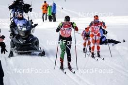 11.02.2017, Cortina-Toblach, Italy (ITA): ?‡rka Zelenkov‡ (CZE), Kaja Stabursvik (NOR), (l-r)  - Ski Classics, Cortina-Toblach (ITA). www.nordicfocus.com. © Bragotto/NordicFocus. Every downloaded picture is fee-liable.