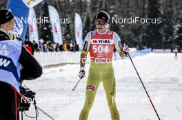 11.02.2017, Cortina-Toblach, Italy (ITA): Astrid Oeyre Slind (NOR) - Ski Classics, Cortina-Toblach (ITA). www.nordicfocus.com. © Bragotto/NordicFocus. Every downloaded picture is fee-liable.