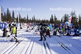 08.04.2017, Levi, Finland (FIN): Event Feature: Start preparations for the men - Visma Ski Classics Yllaes-Levi, Levi (FIN). www.nordicfocus.com. © Manzoni/NordicFocus. Every downloaded picture is fee-liable.
