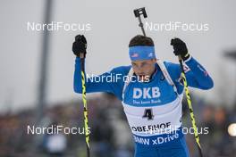 06.01.2018, Oberhof, Germany (GER): Tim Burke (USA) -  IBU world cup biathlon, pursuit men, Oberhof (GER). www.nordicfocus.com. © Manzoni/NordicFocus. Every downloaded picture is fee-liable.