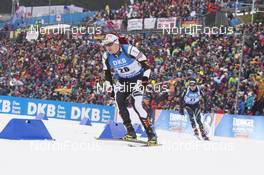 06.01.2018, Oberhof, Germany (GER): Florent Claude (BEL) -  IBU world cup biathlon, pursuit men, Oberhof (GER). www.nordicfocus.com. © Manzoni/NordicFocus. Every downloaded picture is fee-liable.