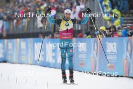 06.01.2018, Oberhof, Germany (GER): Martin Fourcade (FRA) -  IBU world cup biathlon, pursuit men, Oberhof (GER). www.nordicfocus.com. © Manzoni/NordicFocus. Every downloaded picture is fee-liable.