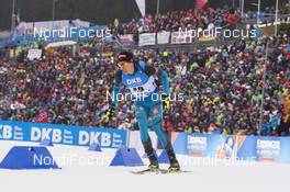 06.01.2018, Oberhof, Germany (GER): Quentin Fillon Maillet (FRA) -  IBU world cup biathlon, pursuit men, Oberhof (GER). www.nordicfocus.com. © Manzoni/NordicFocus. Every downloaded picture is fee-liable.