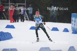 06.01.2018, Oberhof, Germany (GER): Benedikt Doll (GER) -  IBU world cup biathlon, pursuit men, Oberhof (GER). www.nordicfocus.com. © Manzoni/NordicFocus. Every downloaded picture is fee-liable.
