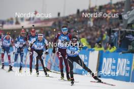 06.01.2018, Oberhof, Germany (GER): Jeremy Finello (SUI) -  IBU world cup biathlon, pursuit men, Oberhof (GER). www.nordicfocus.com. © Manzoni/NordicFocus. Every downloaded picture is fee-liable.