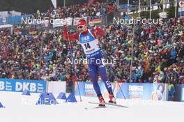 06.01.2018, Oberhof, Germany (GER): Timofei Lapshin (KOR) -  IBU world cup biathlon, pursuit men, Oberhof (GER). www.nordicfocus.com. © Manzoni/NordicFocus. Every downloaded picture is fee-liable.