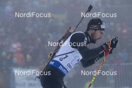 07.01.2018, Oberhof, Germany (GER): Mario Dolder (SUI) -  IBU world cup biathlon, relay men, Oberhof (GER). www.nordicfocus.com. © Manzoni/NordicFocus. Every downloaded picture is fee-liable.