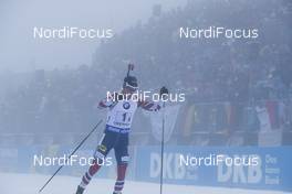 07.01.2018, Oberhof, Germany (GER): Tarjei Boe (NOR) -  IBU world cup biathlon, relay men, Oberhof (GER). www.nordicfocus.com. © Manzoni/NordicFocus. Every downloaded picture is fee-liable.