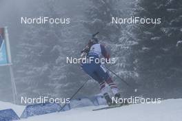 07.01.2018, Oberhof, Germany (GER): Lars Helge Birkeland (NOR) -  IBU world cup biathlon, relay men, Oberhof (GER). www.nordicfocus.com. © Manzoni/NordicFocus. Every downloaded picture is fee-liable.