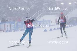 07.01.2018, Oberhof, Germany (GER): Justine Braisaz (FRA) -  IBU world cup biathlon, relay women, Oberhof (GER). www.nordicfocus.com. © Manzoni/NordicFocus. Every downloaded picture is fee-liable.