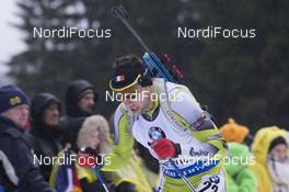 05.01.2018, Oberhof, Germany (GER): George Buta (ROU) -  IBU world cup biathlon, sprint men, Oberhof (GER). www.nordicfocus.com. © Manzoni/NordicFocus. Every downloaded picture is fee-liable.