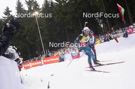 05.01.2018, Oberhof, Germany (GER): Martin Fourcade (FRA) -  IBU world cup biathlon, sprint men, Oberhof (GER). www.nordicfocus.com. © Manzoni/NordicFocus. Every downloaded picture is fee-liable.