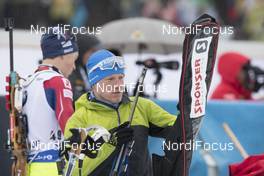 05.01.2018, Oberhof, Germany (GER): Lukas Hofer (ITA) -  IBU world cup biathlon, sprint men, Oberhof (GER). www.nordicfocus.com. © Manzoni/NordicFocus. Every downloaded picture is fee-liable.