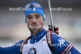 05.01.2018, Oberhof, Germany (GER): Thomas Bormolini (ITA) -  IBU world cup biathlon, sprint men, Oberhof (GER). www.nordicfocus.com. © Manzoni/NordicFocus. Every downloaded picture is fee-liable.
