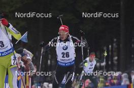 05.01.2018, Oberhof, Germany (GER): Jeremy Finello (SUI) -  IBU world cup biathlon, sprint men, Oberhof (GER). www.nordicfocus.com. © Manzoni/NordicFocus. Every downloaded picture is fee-liable.