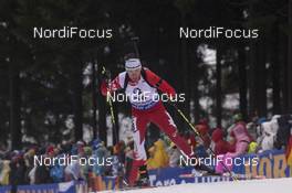 05.01.2018, Oberhof, Germany (GER): Christian Gow (CAN) -  IBU world cup biathlon, sprint men, Oberhof (GER). www.nordicfocus.com. © Manzoni/NordicFocus. Every downloaded picture is fee-liable.