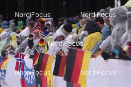05.01.2018, Oberhof, Germany (GER): Event Feature: Fans on top of Birx-Steig -  IBU world cup biathlon, sprint men, Oberhof (GER). www.nordicfocus.com. © Manzoni/NordicFocus. Every downloaded picture is fee-liable.