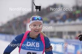 04.01.2018, Oberhof, Germany (GER): Grete Gaim (EST) -  IBU world cup biathlon, sprint women, Oberhof (GER). www.nordicfocus.com. © Manzoni/NordicFocus. Every downloaded picture is fee-liable.
