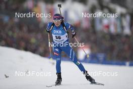 04.01.2018, Oberhof, Germany (GER): Nicole Gontier (ITA) -  IBU world cup biathlon, sprint women, Oberhof (GER). www.nordicfocus.com. © Manzoni/NordicFocus. Every downloaded picture is fee-liable.