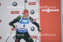 04.01.2018, Oberhof, Germany (GER): Denise Herrmann (GER) -  IBU world cup biathlon, sprint women, Oberhof (GER). www.nordicfocus.com. © Manzoni/NordicFocus. Every downloaded picture is fee-liable.