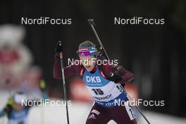 04.01.2018, Oberhof, Germany (GER): Ekaterina Yurlova-Percht (RUS) -  IBU world cup biathlon, sprint women, Oberhof (GER). www.nordicfocus.com. © Manzoni/NordicFocus. Every downloaded picture is fee-liable.