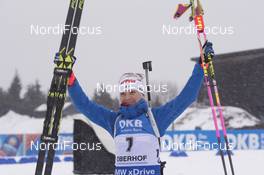 04.01.2018, Oberhof, Germany (GER): Kaisa Makarainen (FIN) -  IBU world cup biathlon, sprint women, Oberhof (GER). www.nordicfocus.com. © Manzoni/NordicFocus. Every downloaded picture is fee-liable.