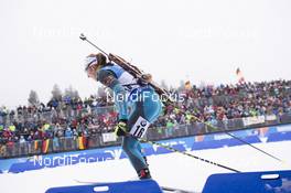 04.01.2018, Oberhof, Germany (GER): Justine Braisaz (FRA) -  IBU world cup biathlon, sprint women, Oberhof (GER). www.nordicfocus.com. © Manzoni/NordicFocus. Every downloaded picture is fee-liable.