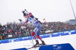 04.01.2018, Oberhof, Germany (GER): Synnoeve Solemdal (NOR) -  IBU world cup biathlon, sprint women, Oberhof (GER). www.nordicfocus.com. © Manzoni/NordicFocus. Every downloaded picture is fee-liable.