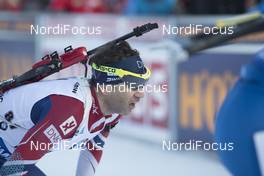 10.01.2018, Ruhpolding, Germany (GER): Ole Einar Bjoerndalen (NOR) -  IBU world cup biathlon, individual men, Ruhpolding (GER). www.nordicfocus.com. © Manzoni/NordicFocus. Every downloaded picture is fee-liable.
