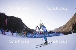 10.01.2018, Ruhpolding, Germany (GER): Quentin Fillon Maillet (FRA) -  IBU world cup biathlon, individual men, Ruhpolding (GER). www.nordicfocus.com. © Manzoni/NordicFocus. Every downloaded picture is fee-liable.