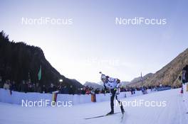10.01.2018, Ruhpolding, Germany (GER): Florent Claude (BEL) -  IBU world cup biathlon, individual men, Ruhpolding (GER). www.nordicfocus.com. © Manzoni/NordicFocus. Every downloaded picture is fee-liable.