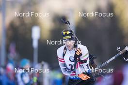 10.01.2018, Ruhpolding, Germany (GER): Julian Eberhard (AUT) -  IBU world cup biathlon, individual men, Ruhpolding (GER). www.nordicfocus.com. © Manzoni/NordicFocus. Every downloaded picture is fee-liable.