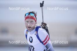 10.01.2018, Ruhpolding, Germany (GER): Simon Eder (AUT) -  IBU world cup biathlon, individual men, Ruhpolding (GER). www.nordicfocus.com. © Manzoni/NordicFocus. Every downloaded picture is fee-liable.