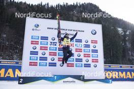 10.01.2018, Ruhpolding, Germany (GER): Martin Fourcade (FRA) -  IBU world cup biathlon, individual men, Ruhpolding (GER). www.nordicfocus.com. © Manzoni/NordicFocus. Every downloaded picture is fee-liable.